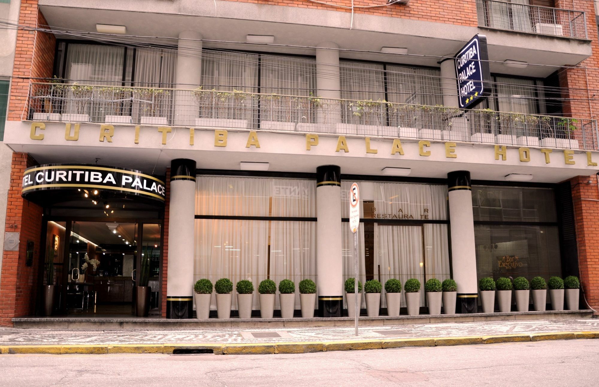 Curitiba Palace Hotel Bagian luar foto